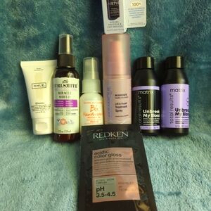 Lot Deluxe Haircare Samples - Redken, Virtue, Matrix, Bumble And Bumble, Keraniq